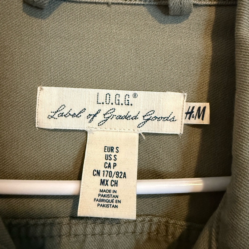 Custom Beatles Olive Green Jean Jacket - Picture 3 of 4